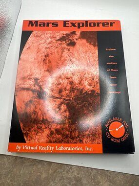 Mars Explorer CD-ROM Virtual Reality Software By Virtual Reality Laboratories 19